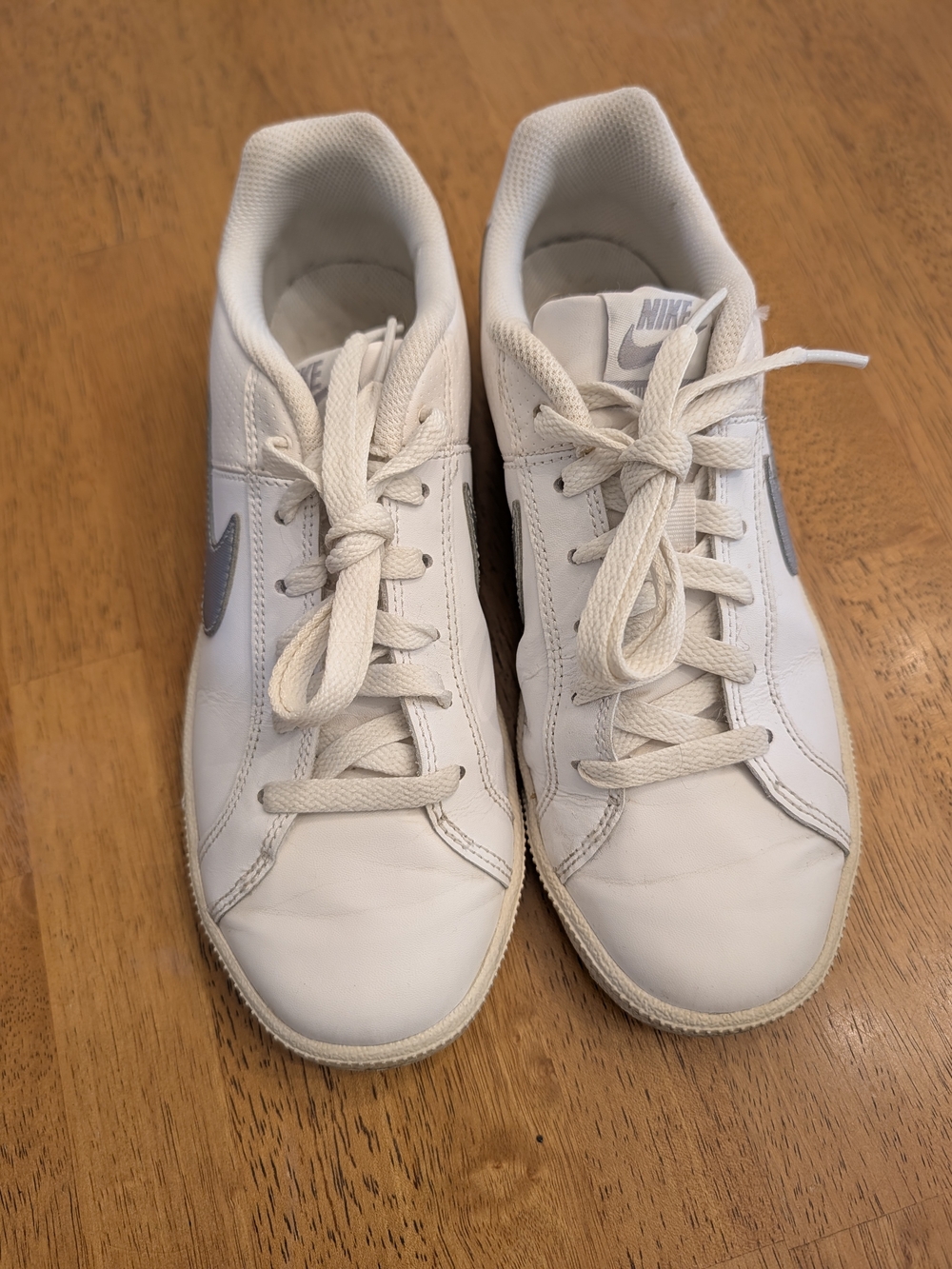 Nike Women’s White Leather Sneakers